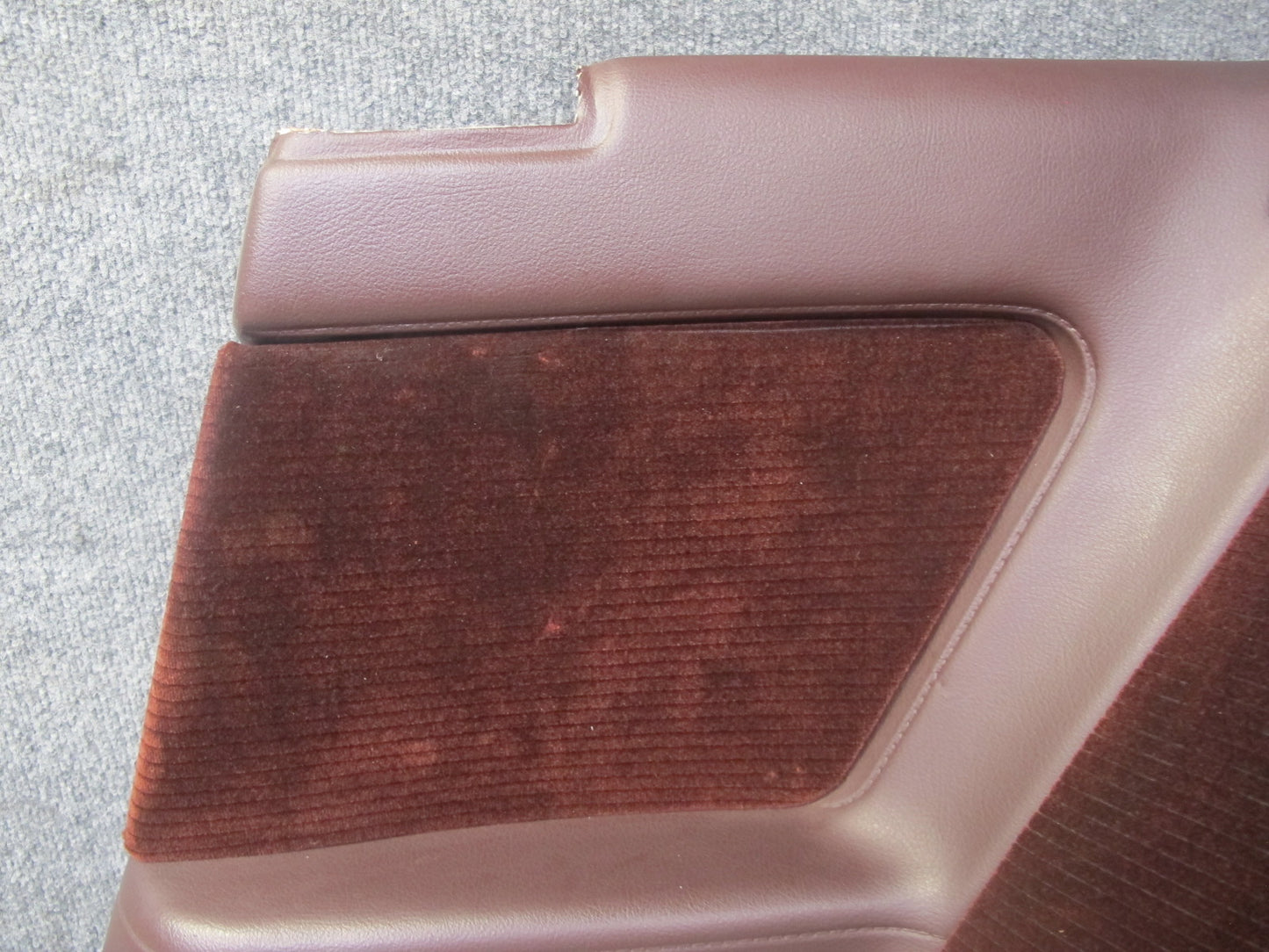 89-92 Toyota Supra MA70L Rear Quarter Interior Trim Cover Panel Set Maroon OEM