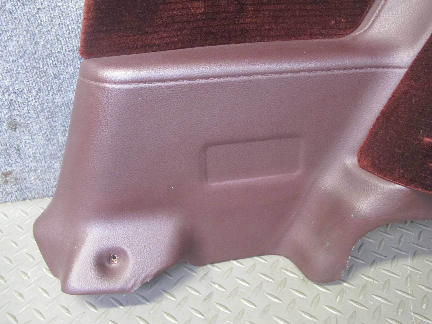 89-92 Toyota Supra MA70L Rear Quarter Interior Trim Cover Panel Set Maroon OEM