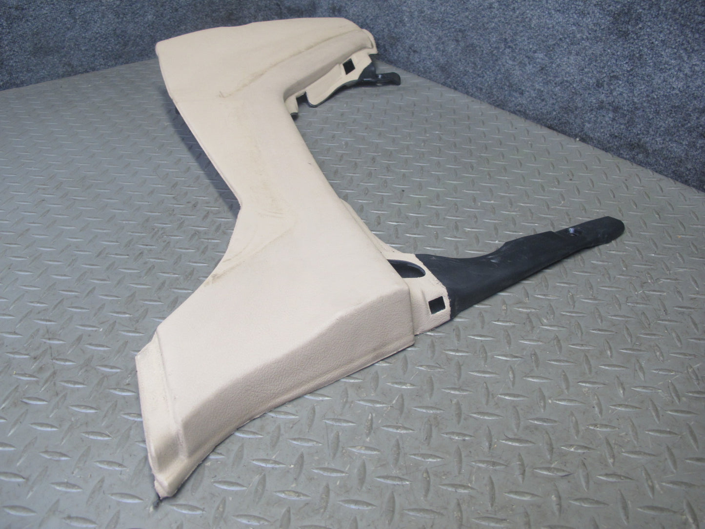 01-06 BMW E46 Convertible Rear Quarter Interior Trim Cover Panel Beige OEM