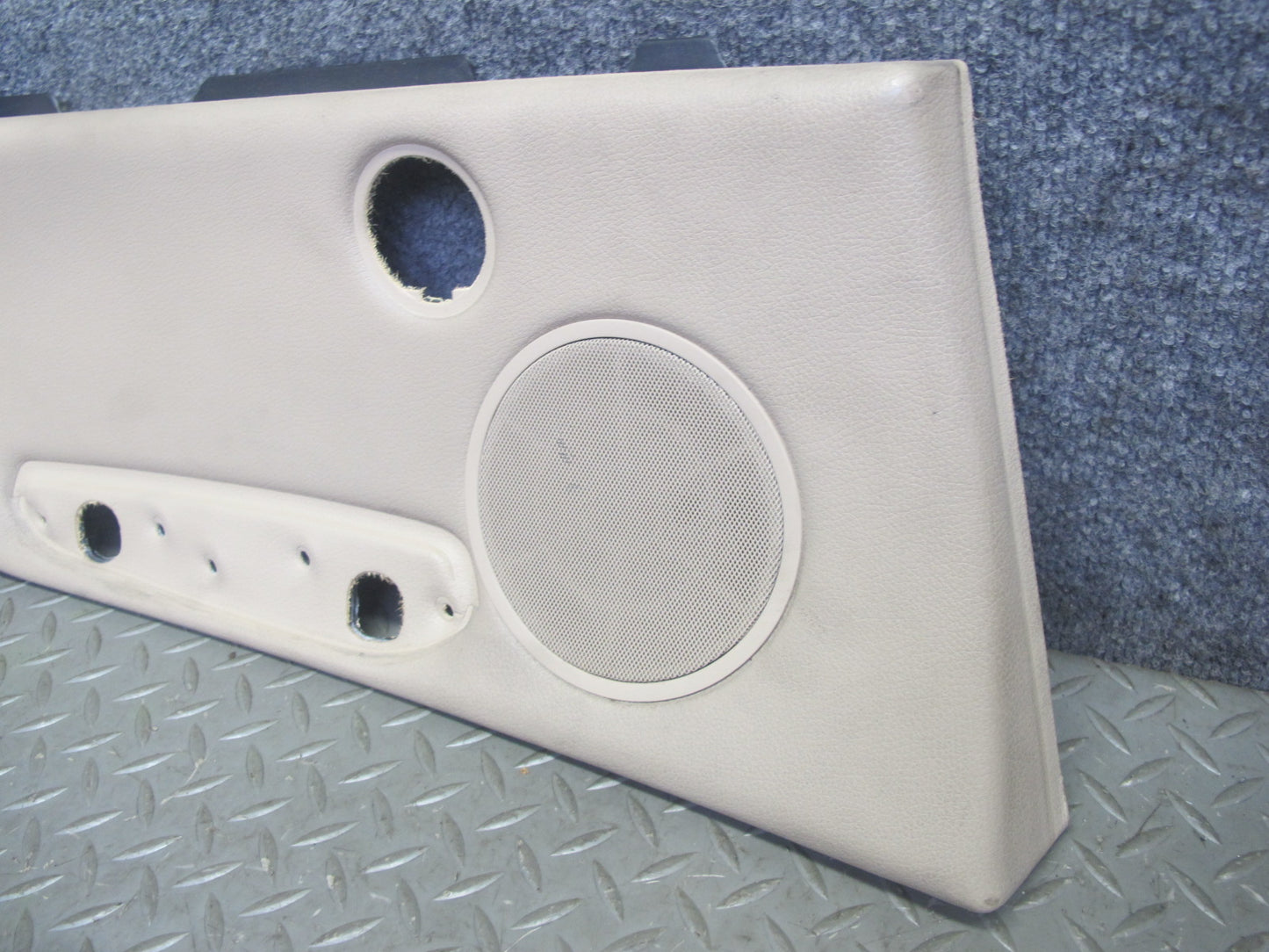 01-06 BMW E46 Convertible Rear Quarter Interior Trim Cover Panel Beige OEM