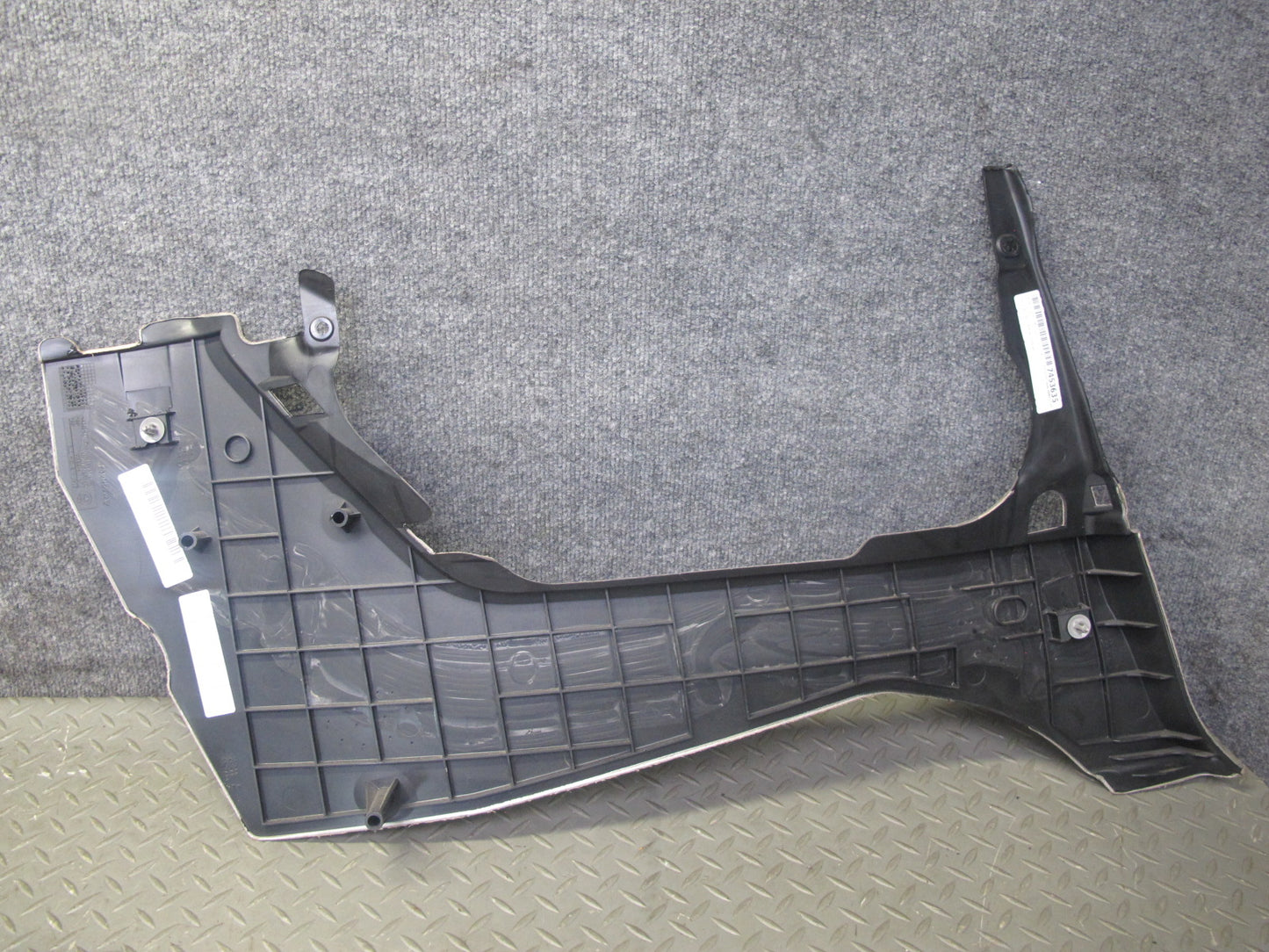 01-06 BMW E46 Convertible Rear Quarter Interior Trim Cover Panel Beige OEM
