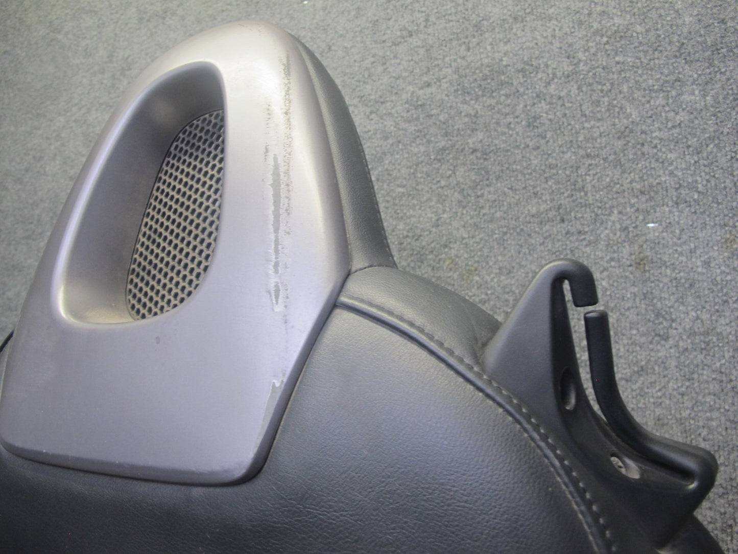 00-05 Honda S2000 Front Left Seat Upper Backrest Leather Cushion OEM