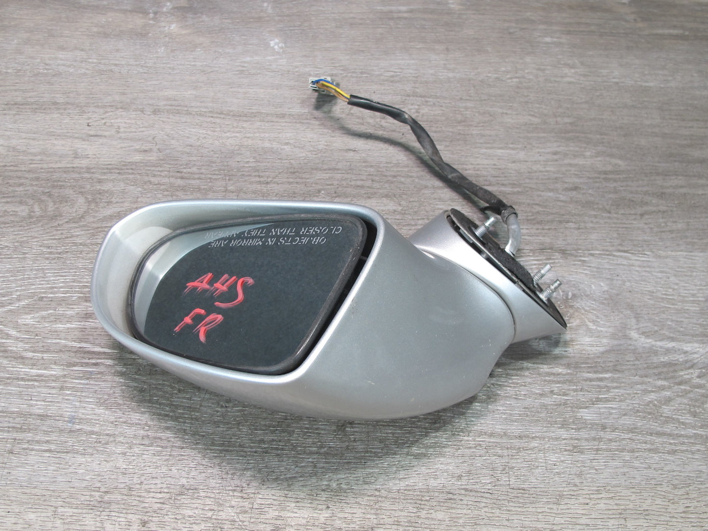 00-03 Honda S2000 Right Door Exterior Side View Heated Mirror OEM