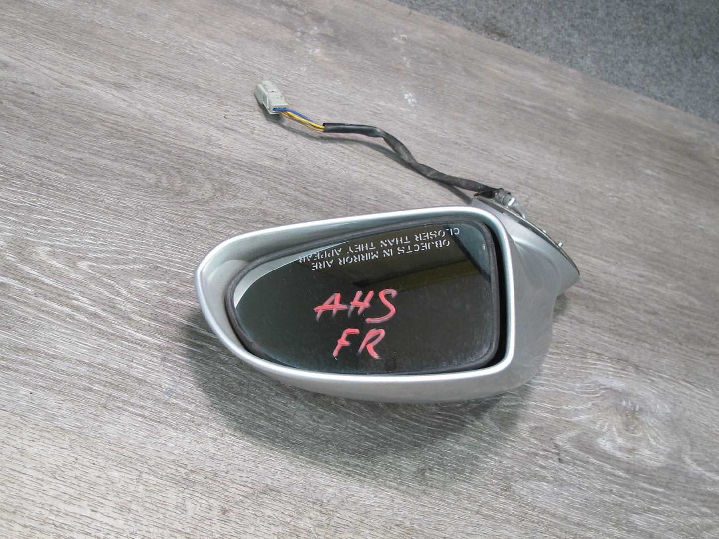 00-03 Honda S2000 Right Door Exterior Side View Heated Mirror OEM