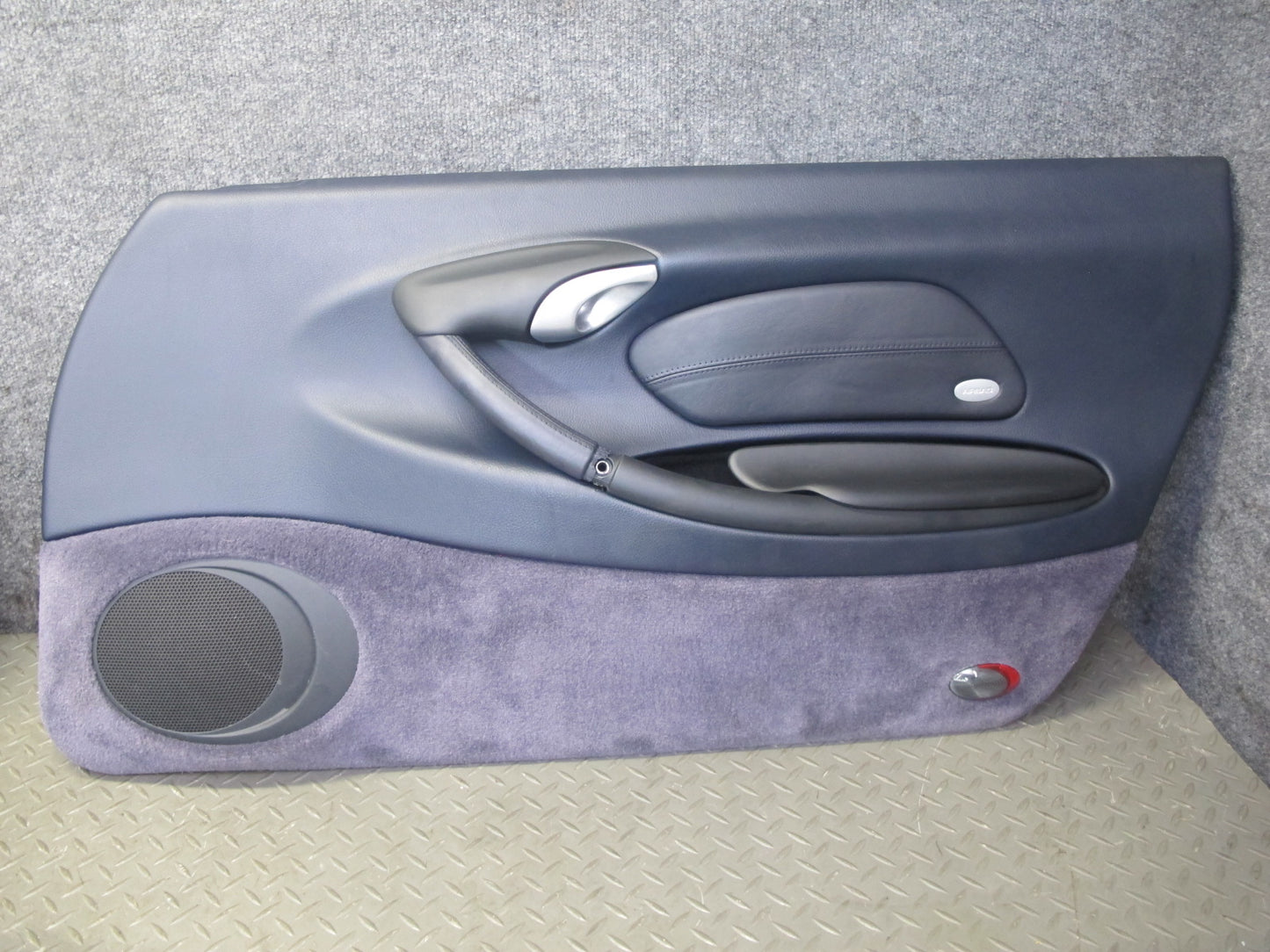 2003-2004 Porsche Boxster 986 Left & Right Side Interior Door Panel Blue Set