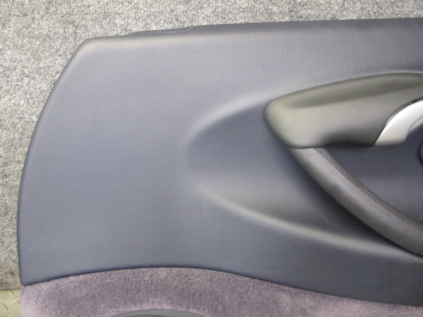 2003-2004 Porsche Boxster 986 Left & Right Side Interior Door Panel Blue Set