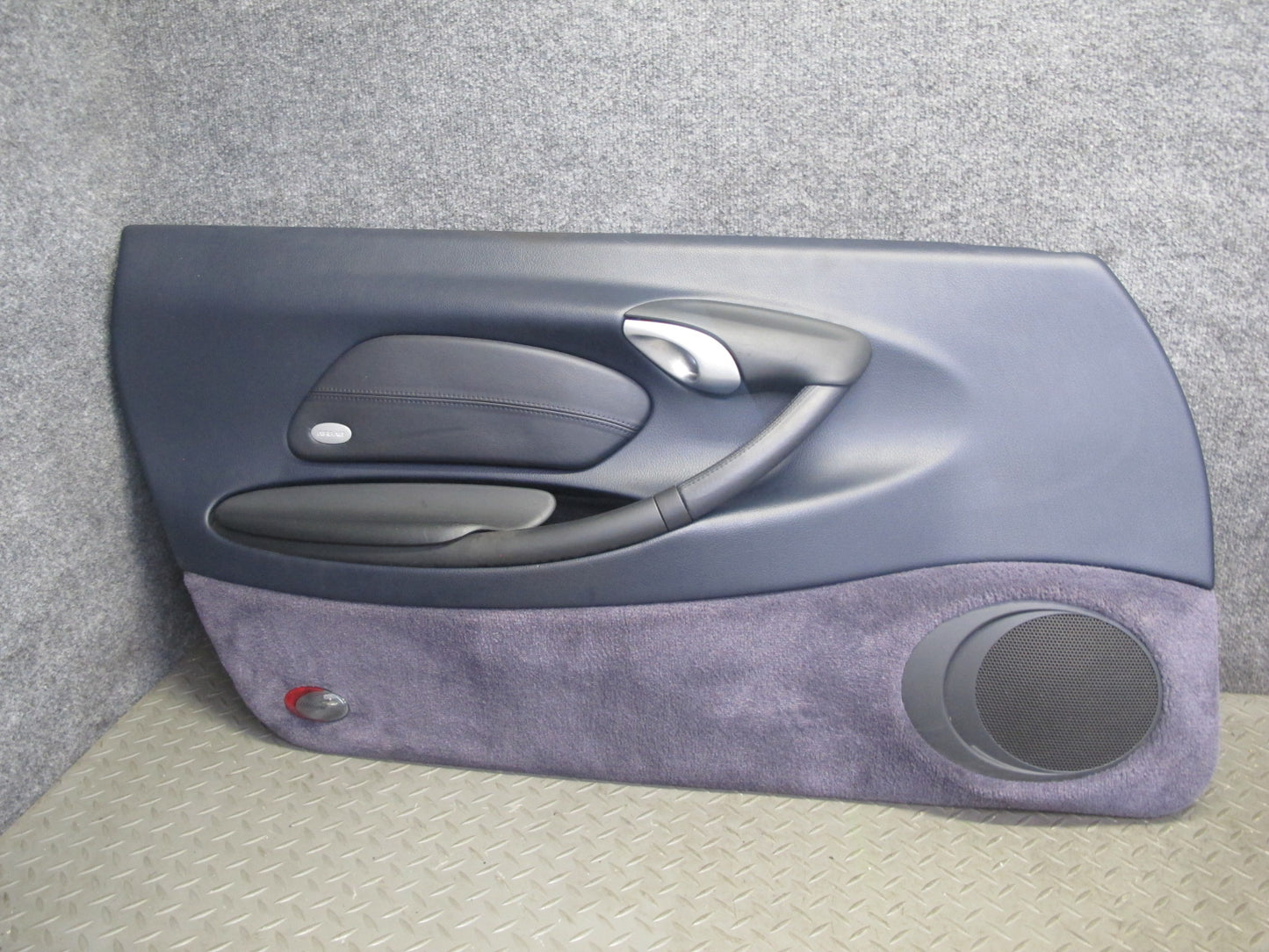 2003-2004 Porsche Boxster 986 Left & Right Side Interior Door Panel Blue Set