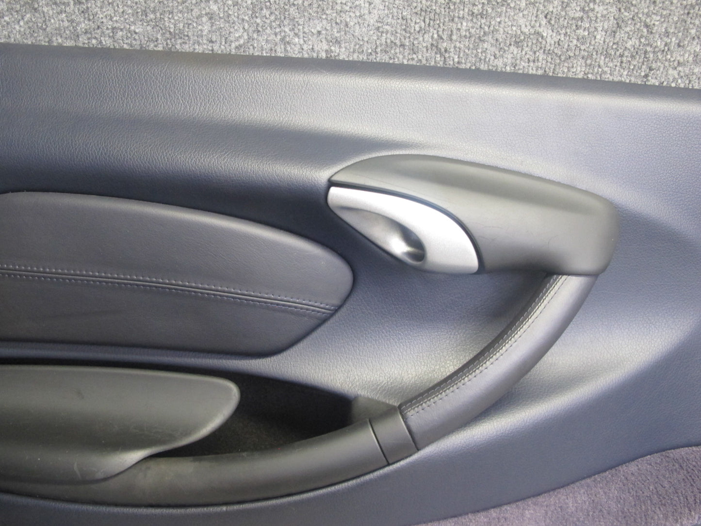 2003-2004 Porsche Boxster 986 Left & Right Side Interior Door Panel Blue Set