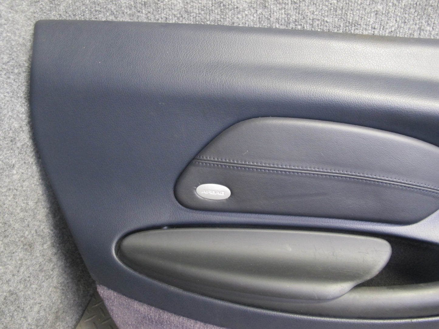 2003-2004 Porsche Boxster 986 Left & Right Side Interior Door Panel Blue Set