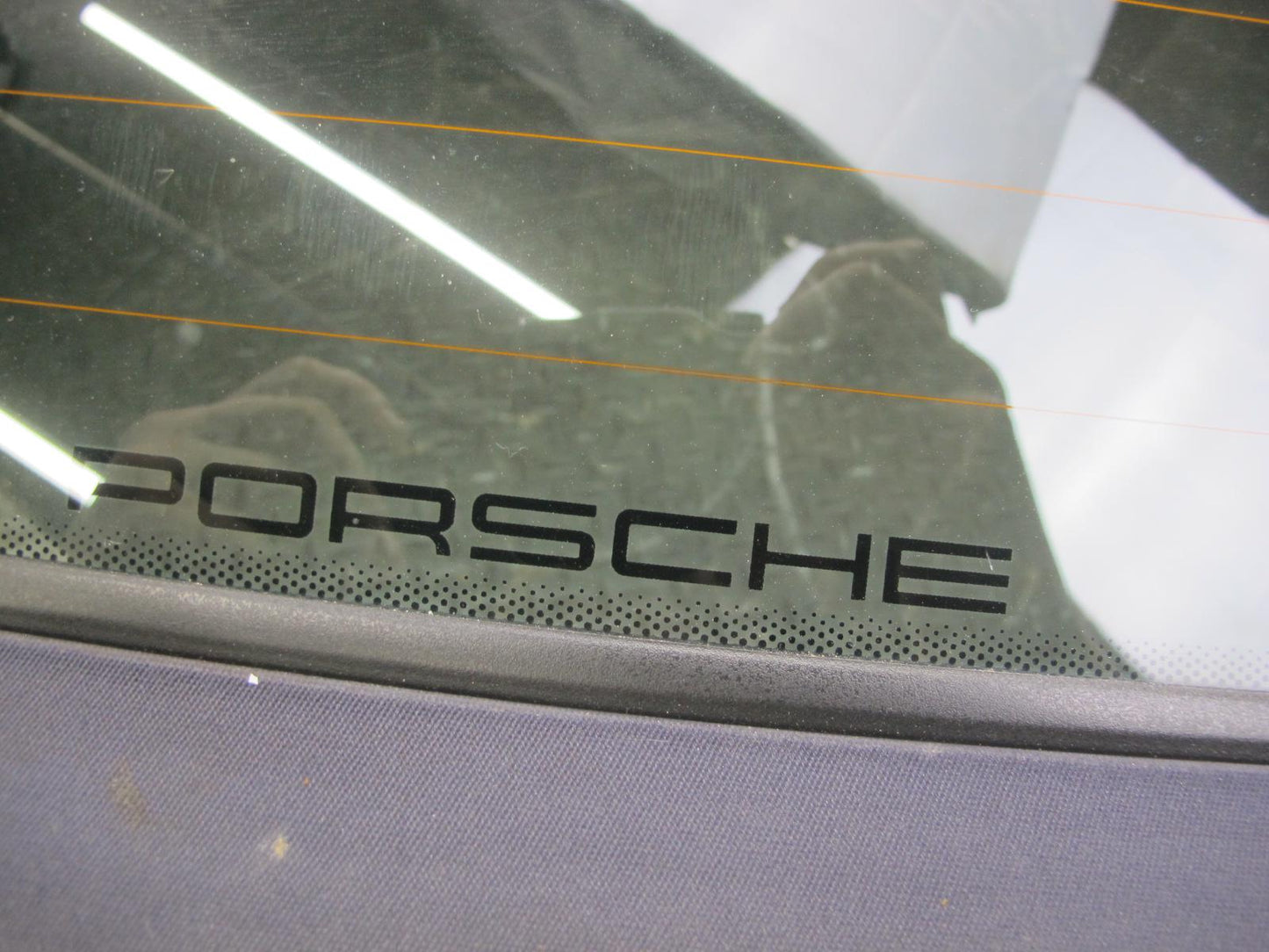2003-2004 Porsche Boxster 986 Convertible Upper Soft Roof Glass Folding TOP Blue