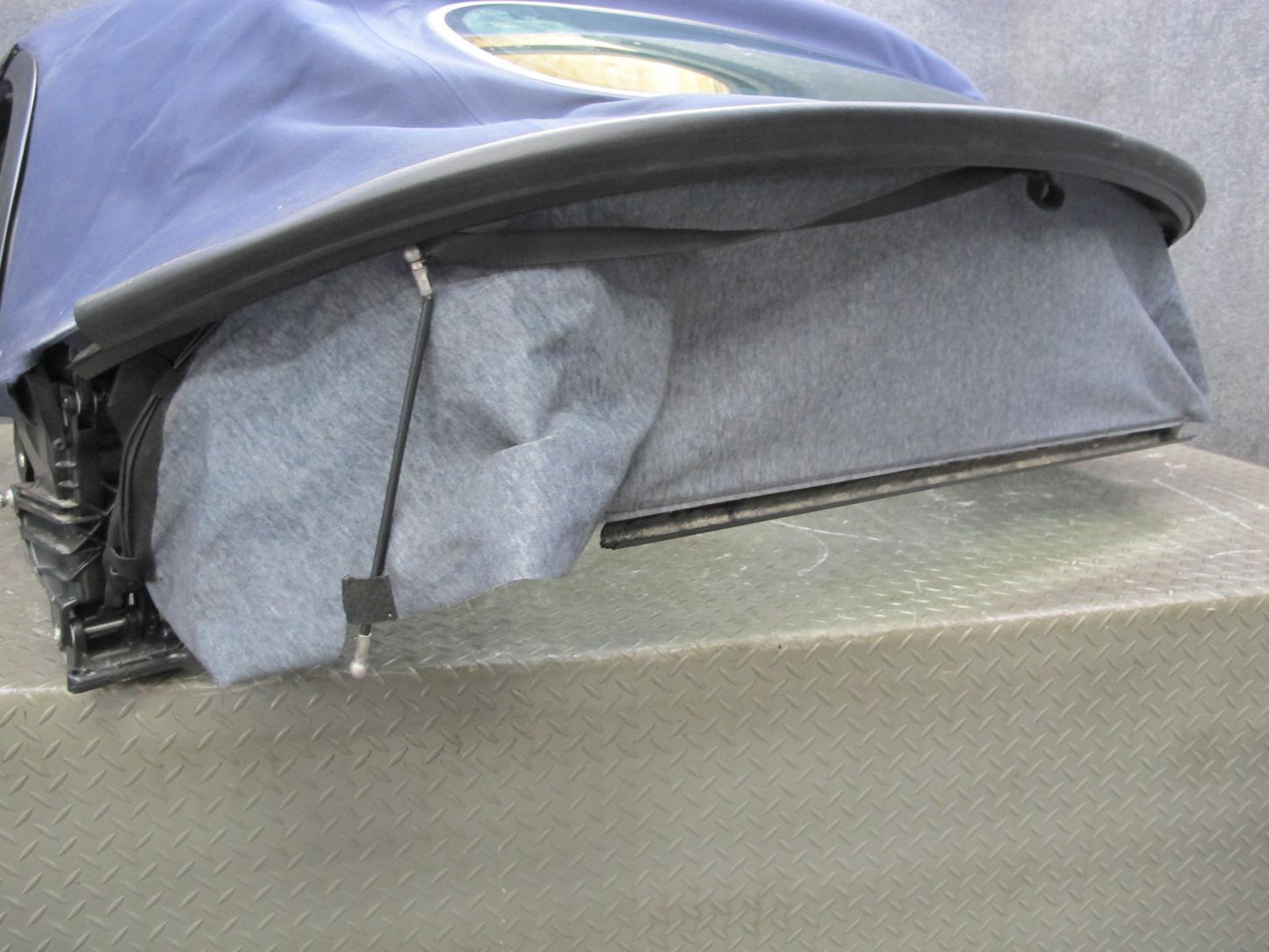 2003-2004 Porsche Boxster 986 Convertible Upper Soft Roof Glass Folding TOP Blue