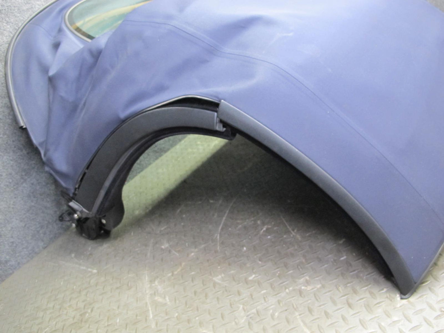 2003-2004 Porsche Boxster 986 Convertible Upper Soft Roof Glass Folding TOP Blue