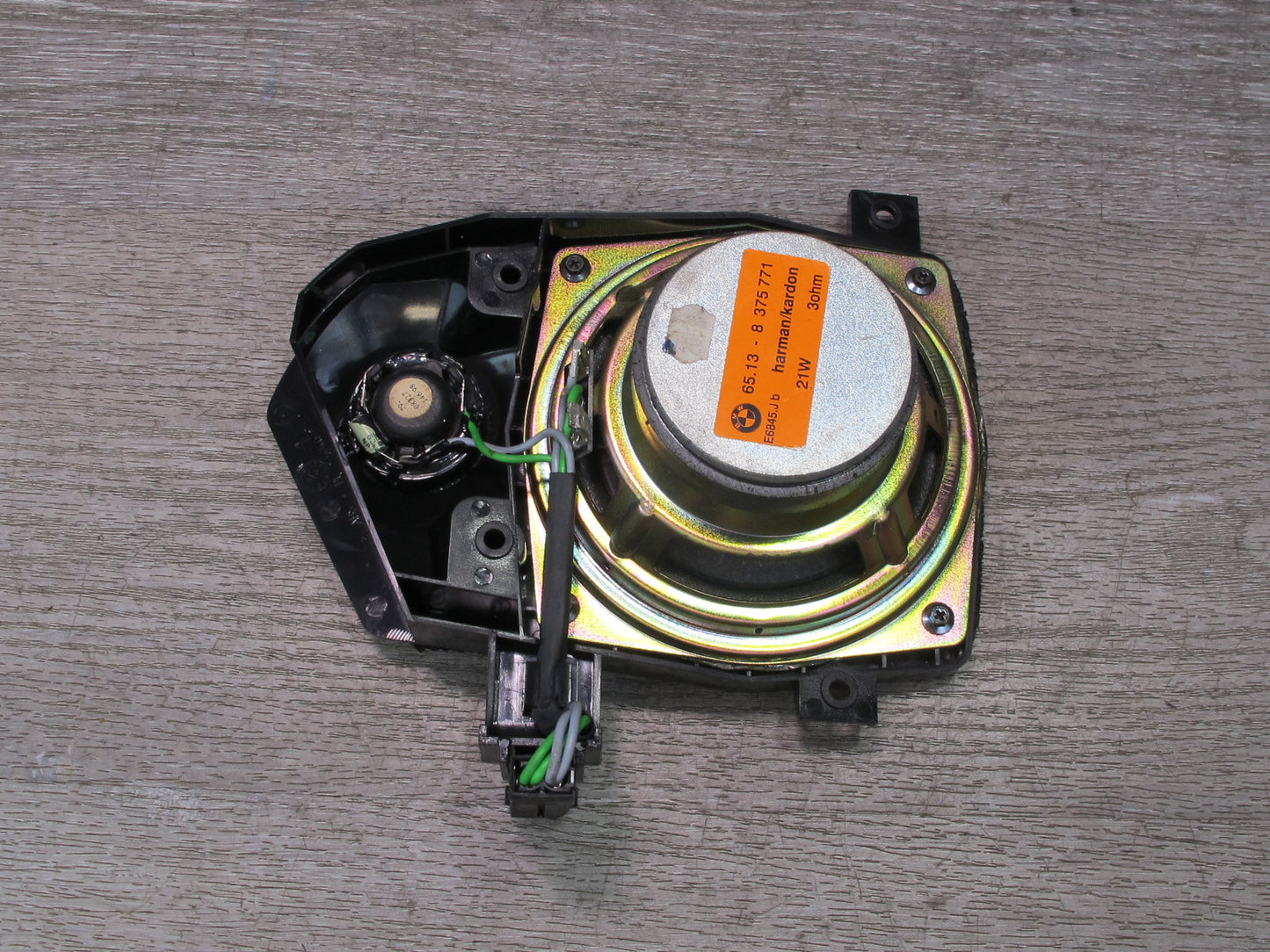 98-99 BMW E36 Convertible Set of 2 Rear Left & Right Harman Kardon Speaker OEM