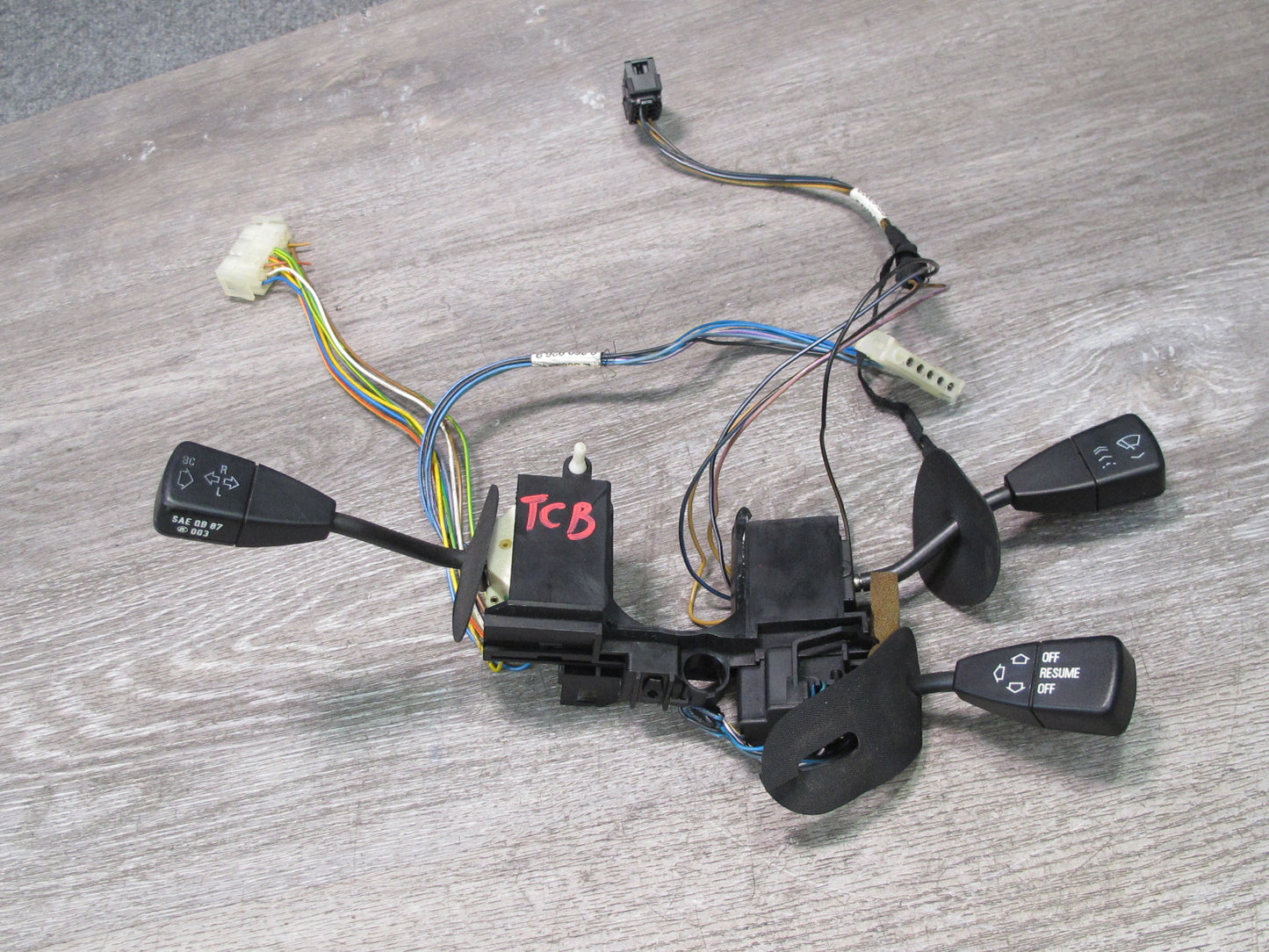 96-99 BMW E36 3-SERIES Steering Column Wiper Cruise Turn Signal Switch OEM