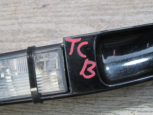 93-99 BMW E36 Trunk Lid Finisher Trim Molding Grip w License Plate Light OEM