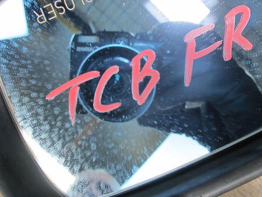 94-99 BMW E36 Coupe Convertible Right Heated Exterior Side View Mirror Black OEM