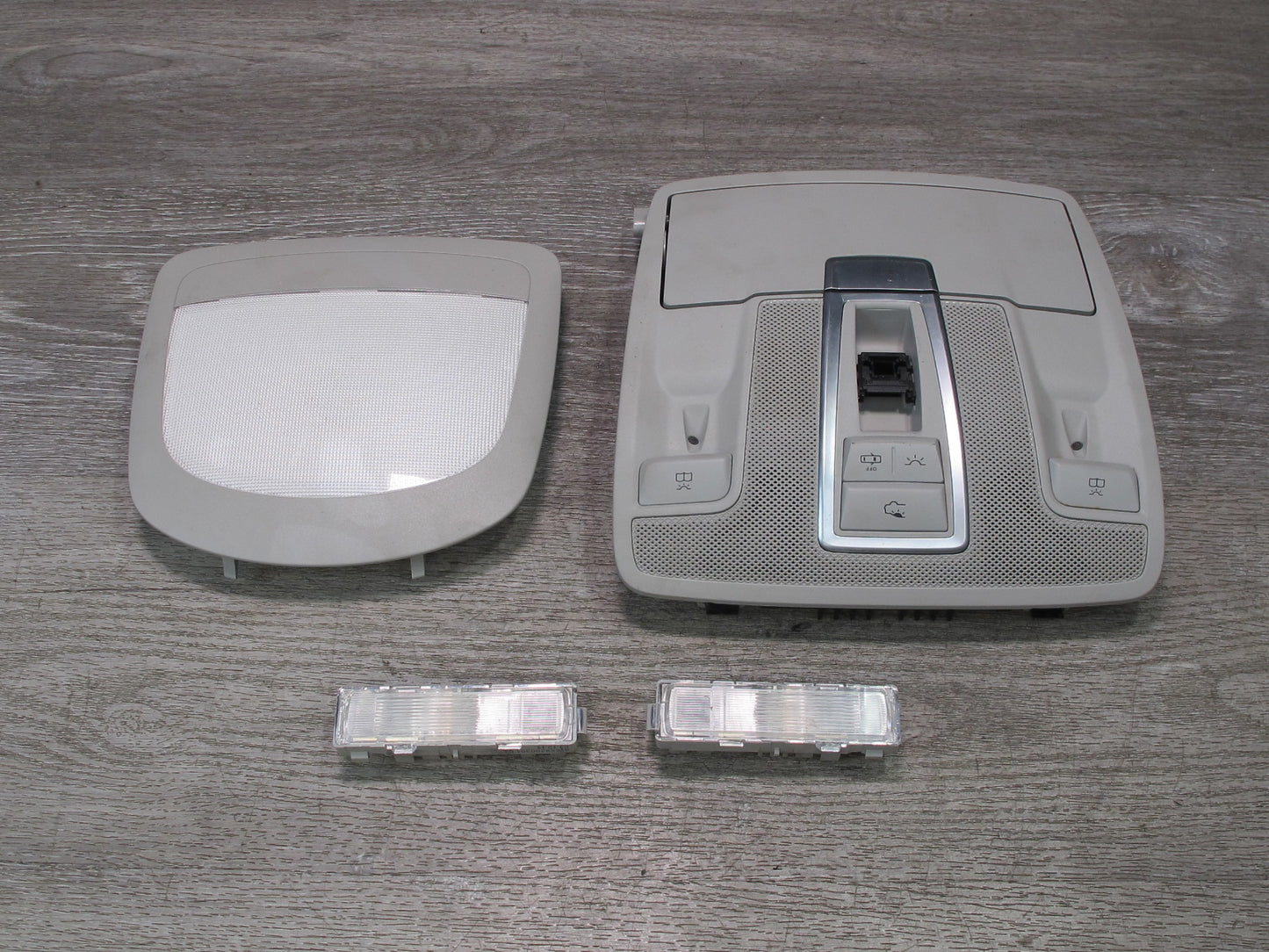 12-15 Mercedes W166 ML Set of 4FRONT & Rear Overhead Interior Dome Light OEM