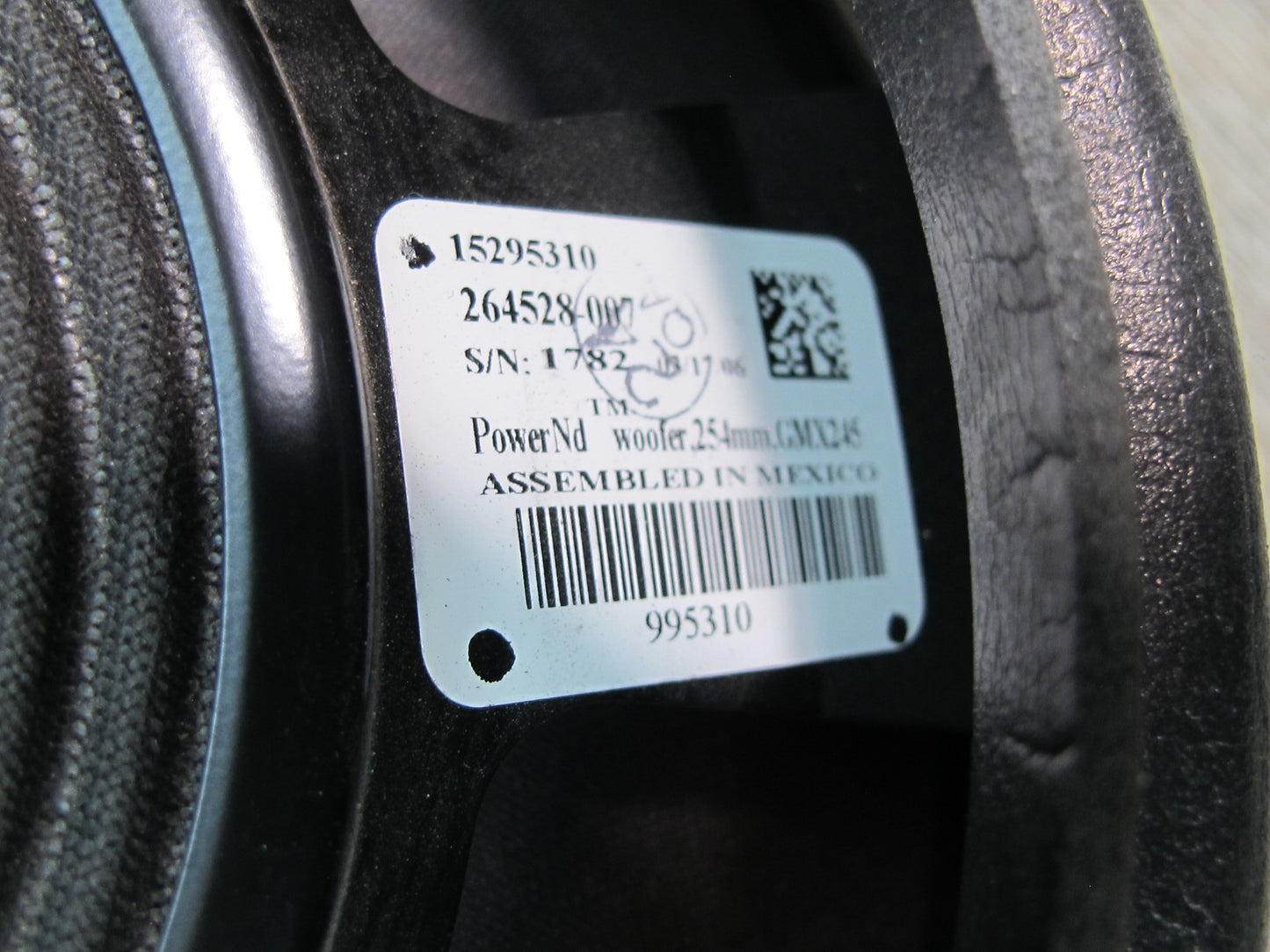 05-09 Chevrolet Corvette C6 Set of 7 Bose Audio System Speaker Subwoofer OEM