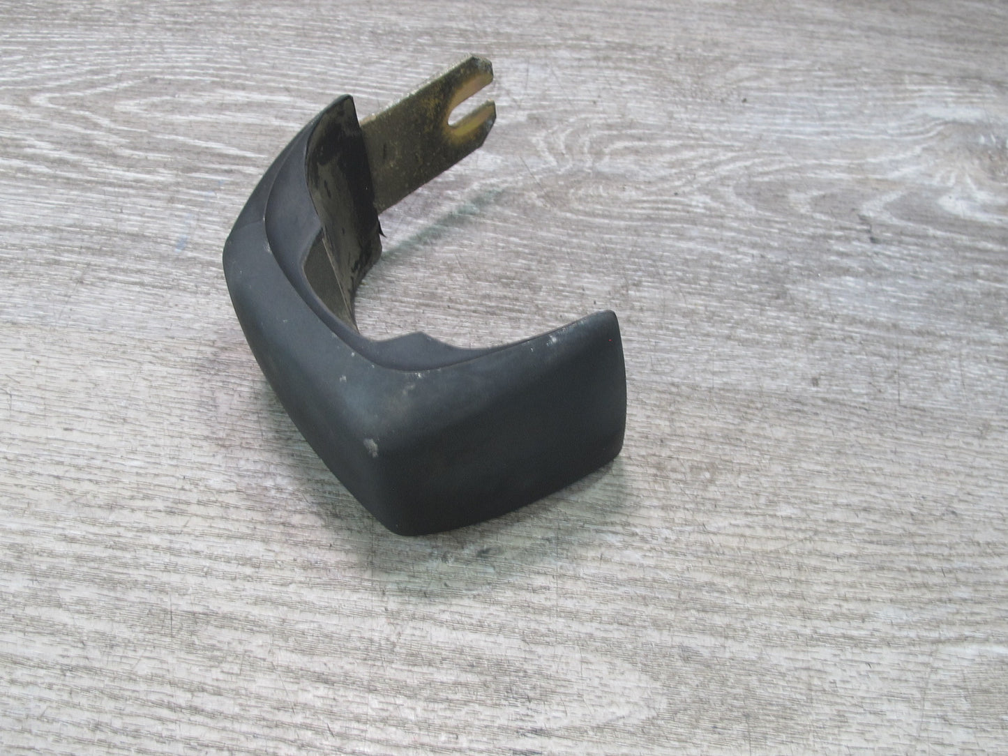 73-89 Mercedes R107 Rear Bumper Left Right Rubber Impact Guard Molding Cover OEM