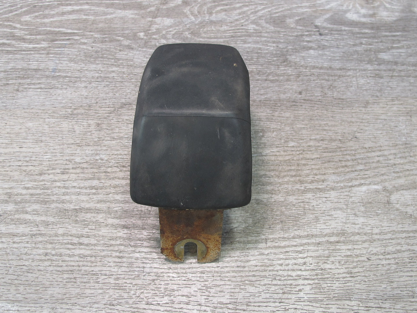73-89 Mercedes R107 Rear Bumper Left Right Rubber Impact Guard Molding Cover OEM