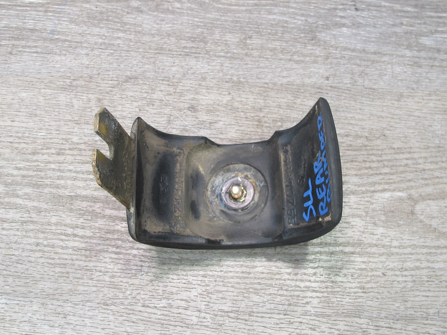 73-89 Mercedes R107 Rear Bumper Left Right Rubber Impact Guard Molding Cover OEM