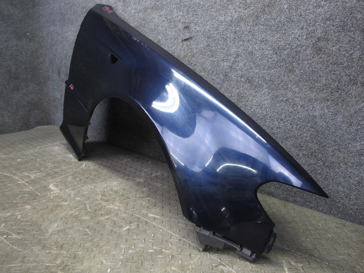 04-06 BMW E46 Coupe Convertible Front Right Fender Shell Cover Panel Blue OEM