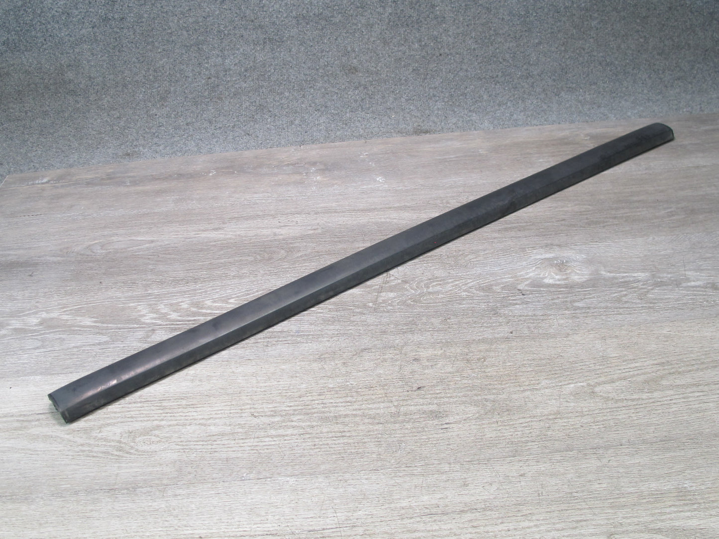 81-89 Mercedes R107 Set of 3 Rear Bumper Rubber Guard Strip OEM