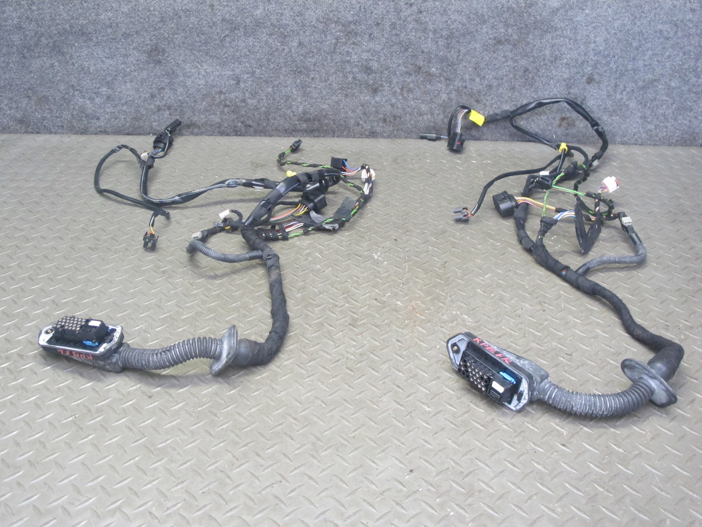 2000-2004 Porsche Boxster 986 Left & Right Side Door Wire Wiring Harness Set