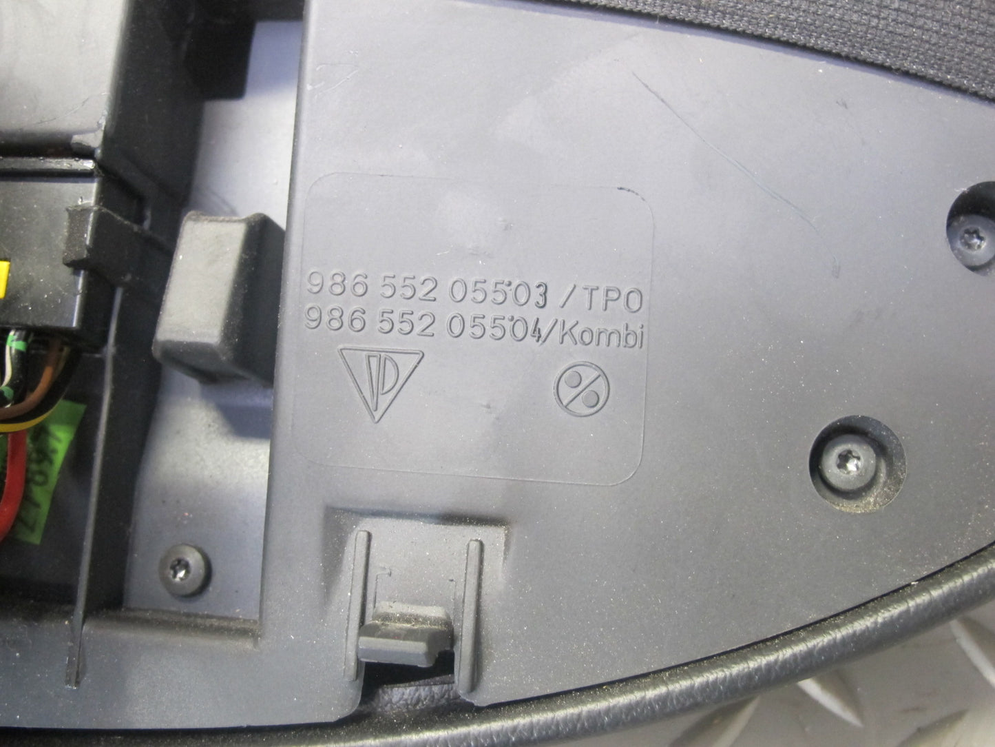 2000-2004 Porsche Boxster 986 Dash Instrument Cluster Speedometer Trim Cover