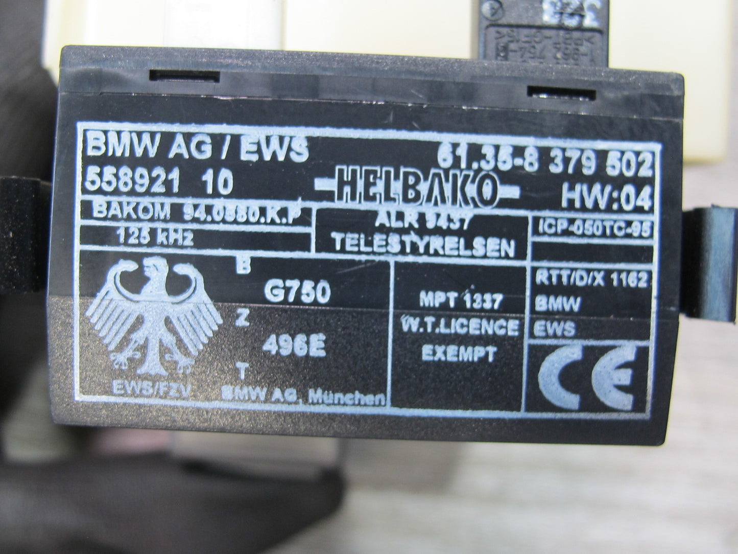 96-99 BMW E36 3-SERIES Transmitter Receiver Module w Relay & Holder Bracket OEM