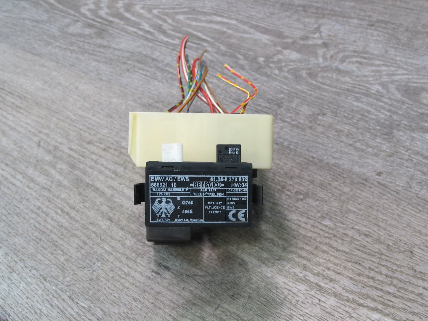 96-99 BMW E36 3-SERIES Transmitter Receiver Module w Relay & Holder Bracket OEM