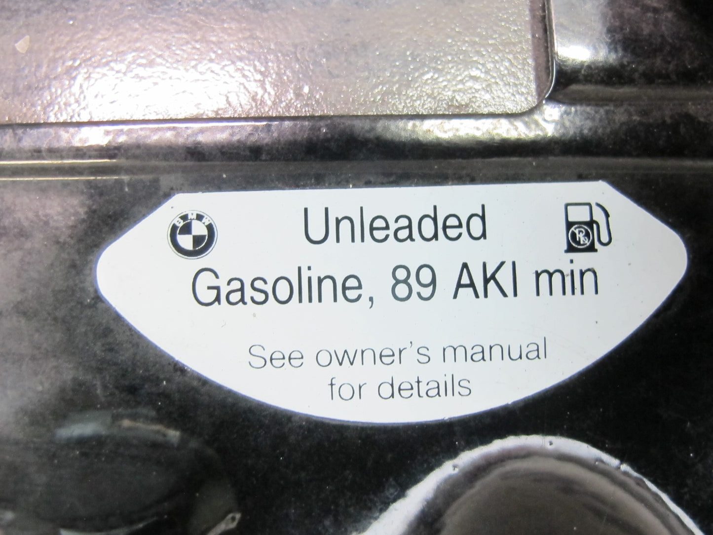 93-99 BMW E36 3-SERIES Fuel Tank Filler Door Lid Cover Black 2 OEM