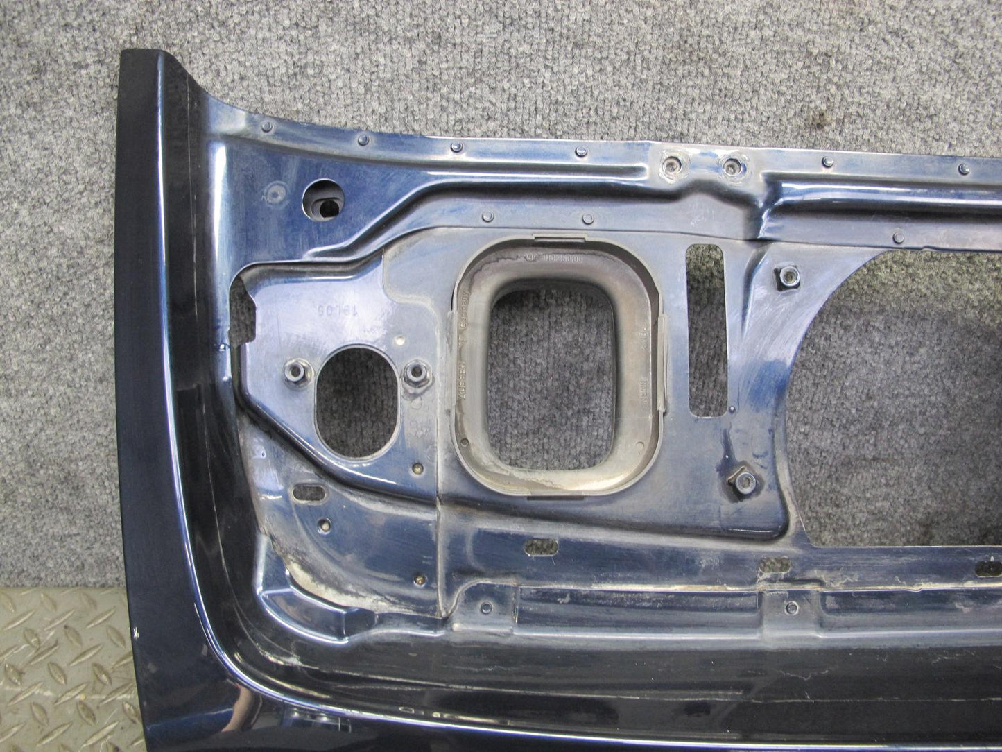 2005-2008 Porsche 911 997 Coupe Rear Engine Trunk Deck Lid Midnight Blue