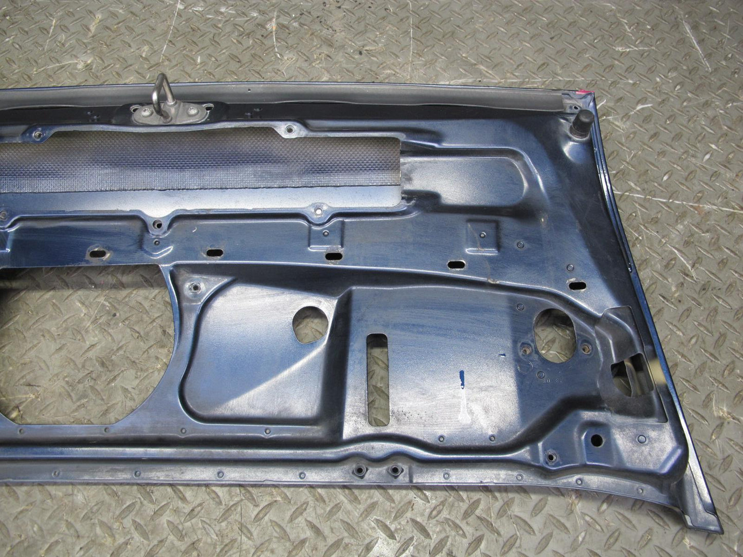 2005-2008 Porsche 911 997 Coupe Rear Engine Trunk Deck Lid Midnight Blue