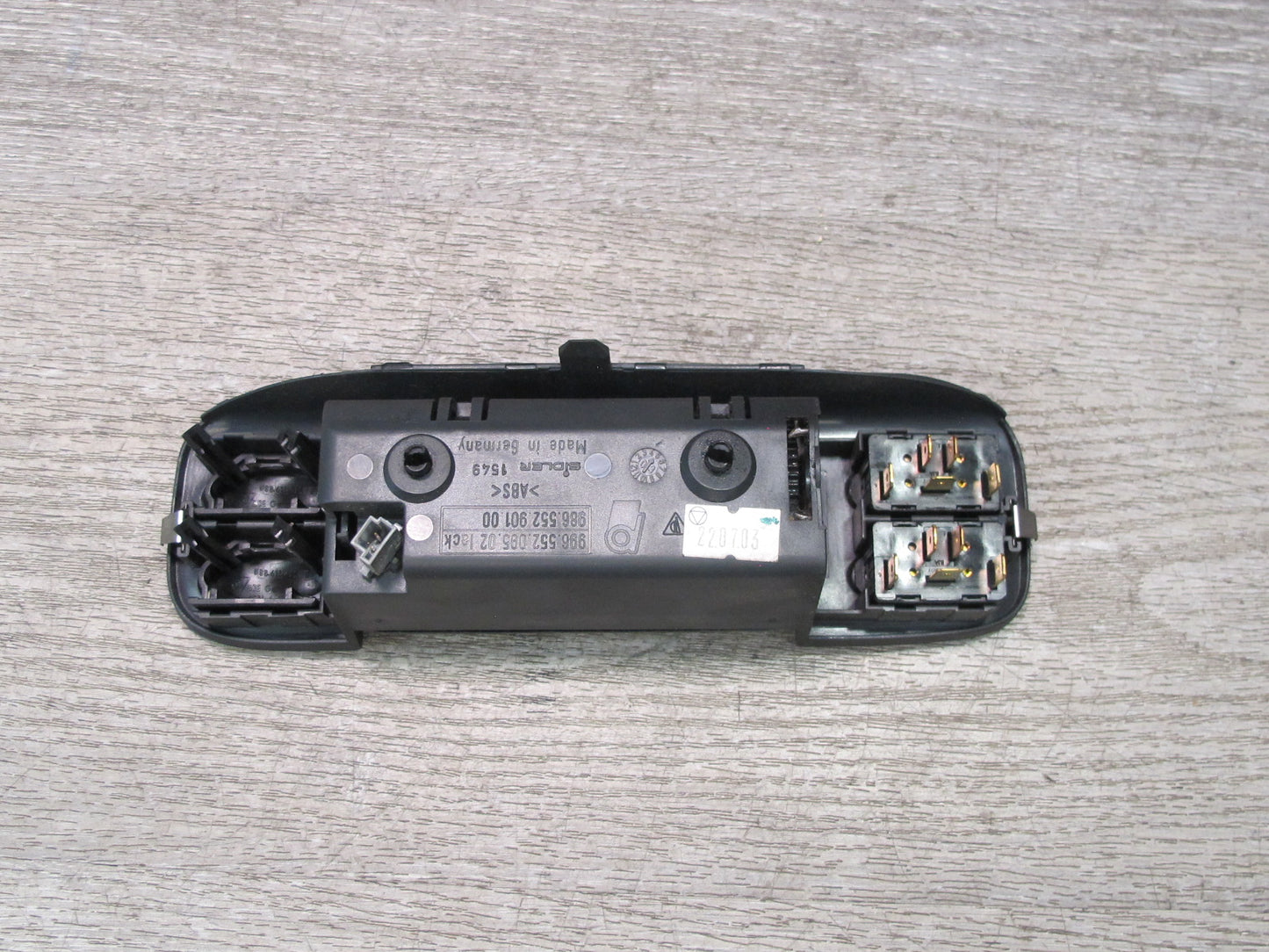 2000-2004 Porsche Boxster 986 Center Console Master Window Switch W/ Ashtray