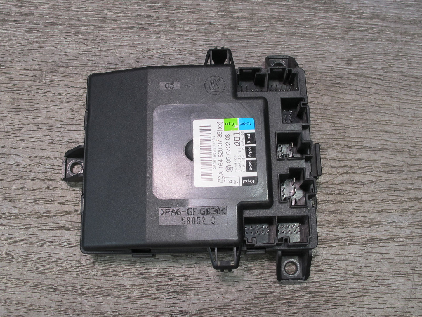 06-11 Mercedes W164 Ml-class Front Left Door Control Module 1648203785 OEM