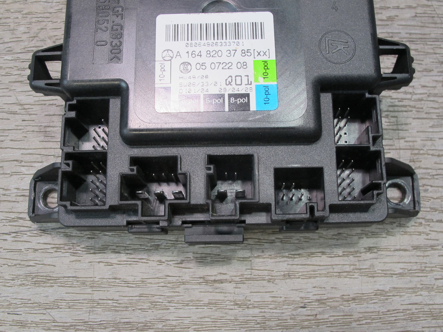 06-11 Mercedes W164 Ml-class Front Left Door Control Module 1648203785 OEM