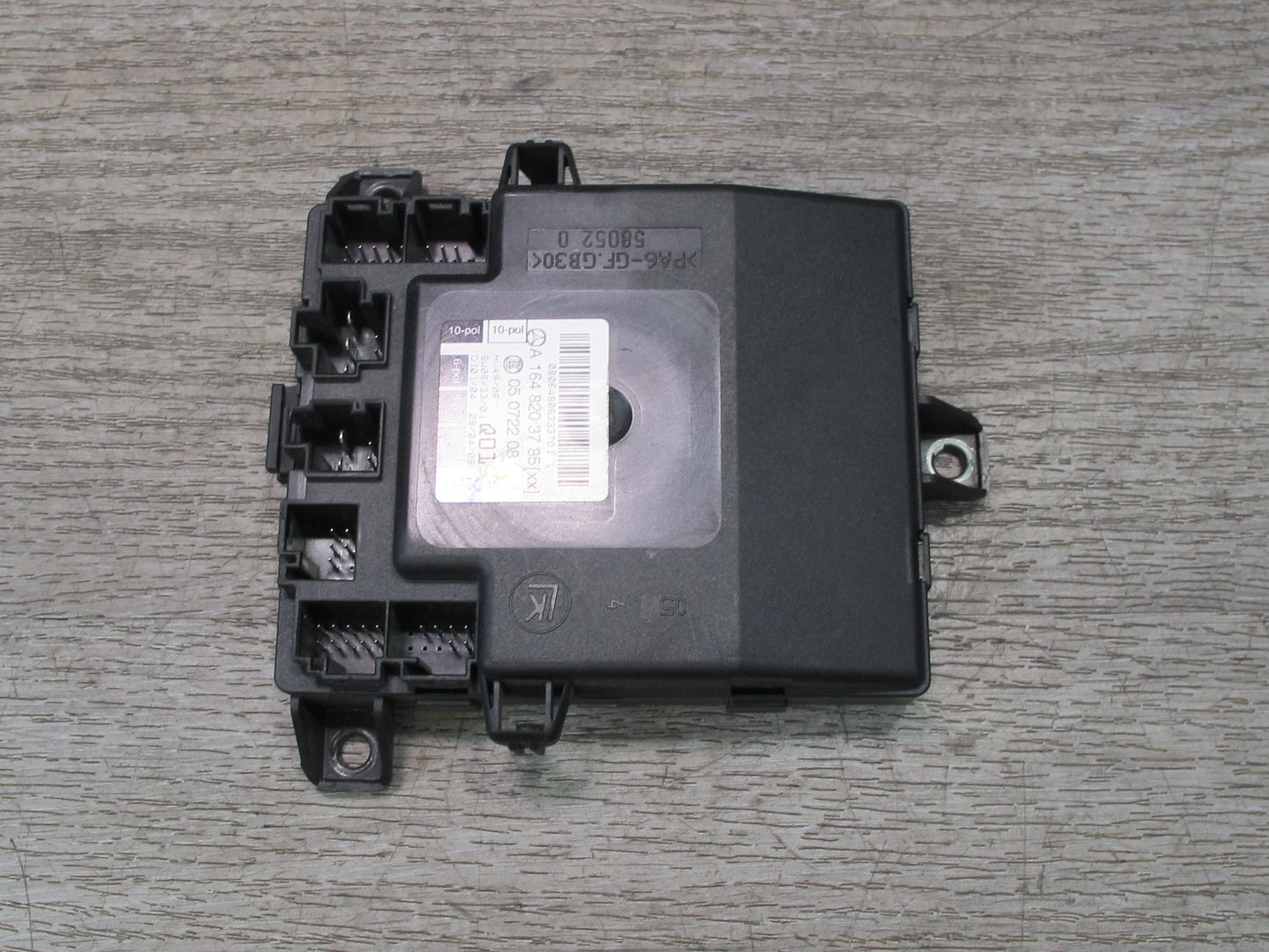 06-11 Mercedes W164 Ml-class Front Left Door Control Module 1648203785 OEM