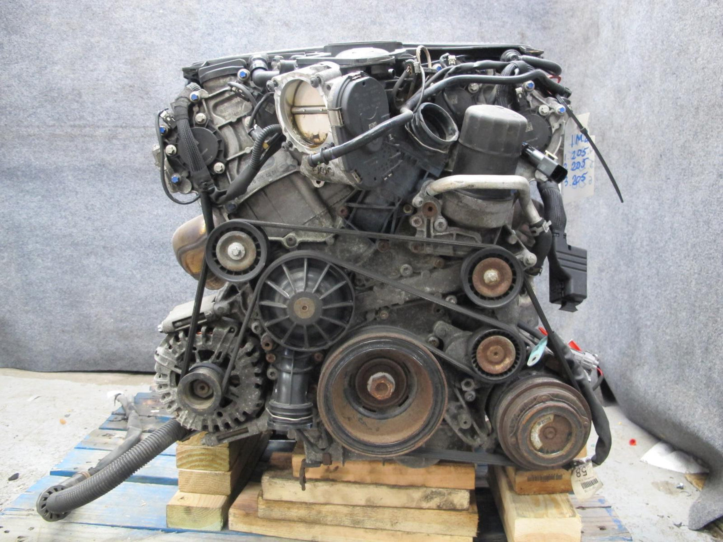 2012 Mercedes W166 ML350 M276 276.955 3.5L Engine Motor Complete OEM