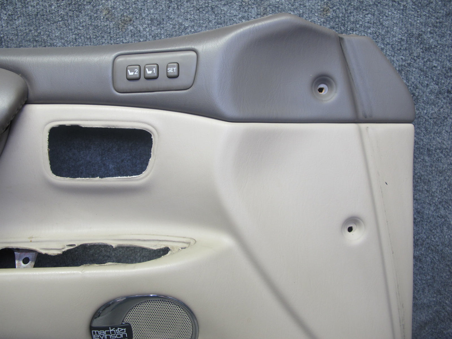 2004-2007 Lexus LX470 Front Left & Right Door Interior Trim Cover Panel Set of 2
