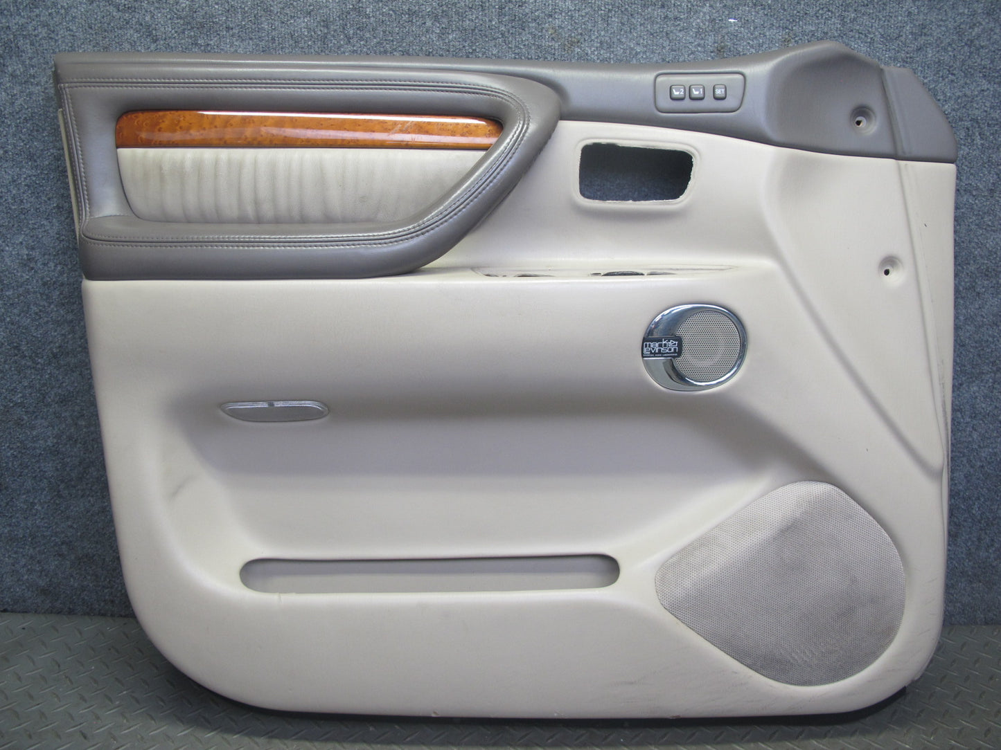 2004-2007 Lexus LX470 Front Left & Right Door Interior Trim Cover Panel Set of 2