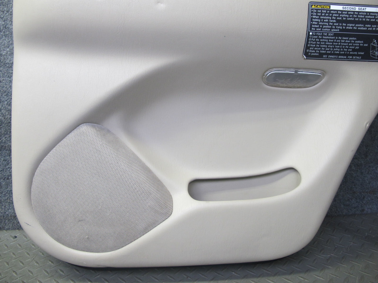 2004-2007 Lexus LX470 Rear Left & Right Door Interior Trim Cover Panel Set of 2