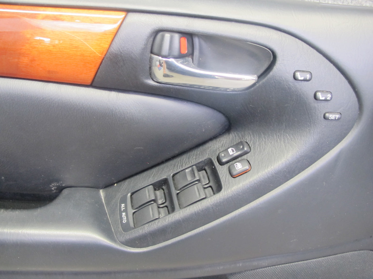 98-02 Lexus JZS160 GS400 GS300 Set of 2 Front Door Interior Trim Cover Panel OEM