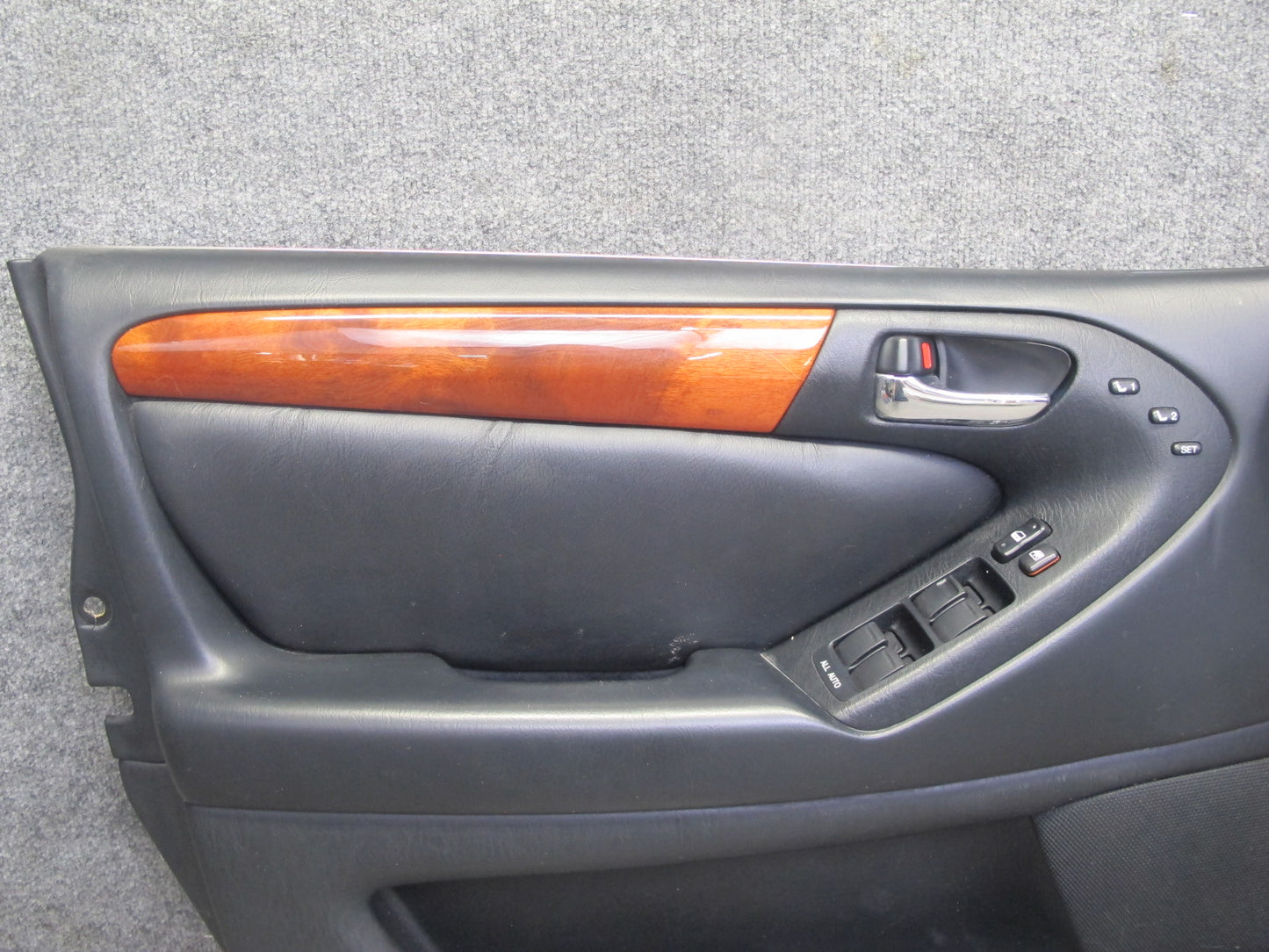 98-02 Lexus JZS160 GS400 GS300 Set of 2 Front Door Interior Trim Cover Panel OEM