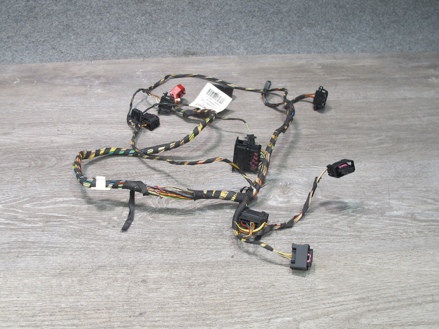 2001-2004 Porsche Boxster 986 A/C Heater Hvac Actuator Motor Wiring Harness Set