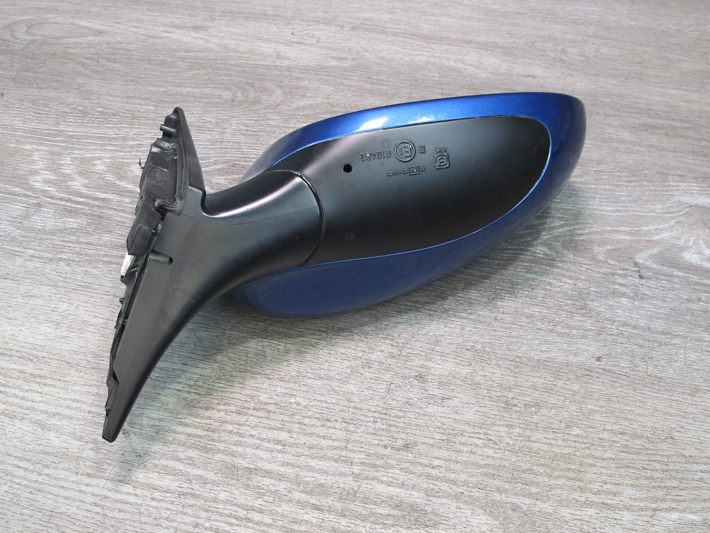 1997-2004 Porsche Boxster 986 Right Door Exterior Side View Heated Mirror Blue