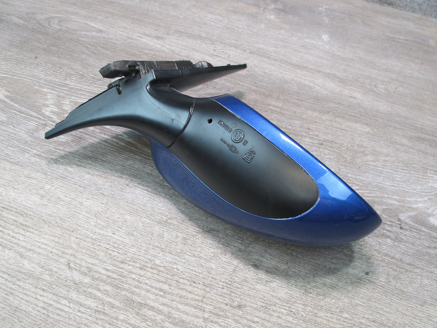 1997-2004 Porsche Boxster 986 Right Door Exterior Side View Heated Mirror Blue