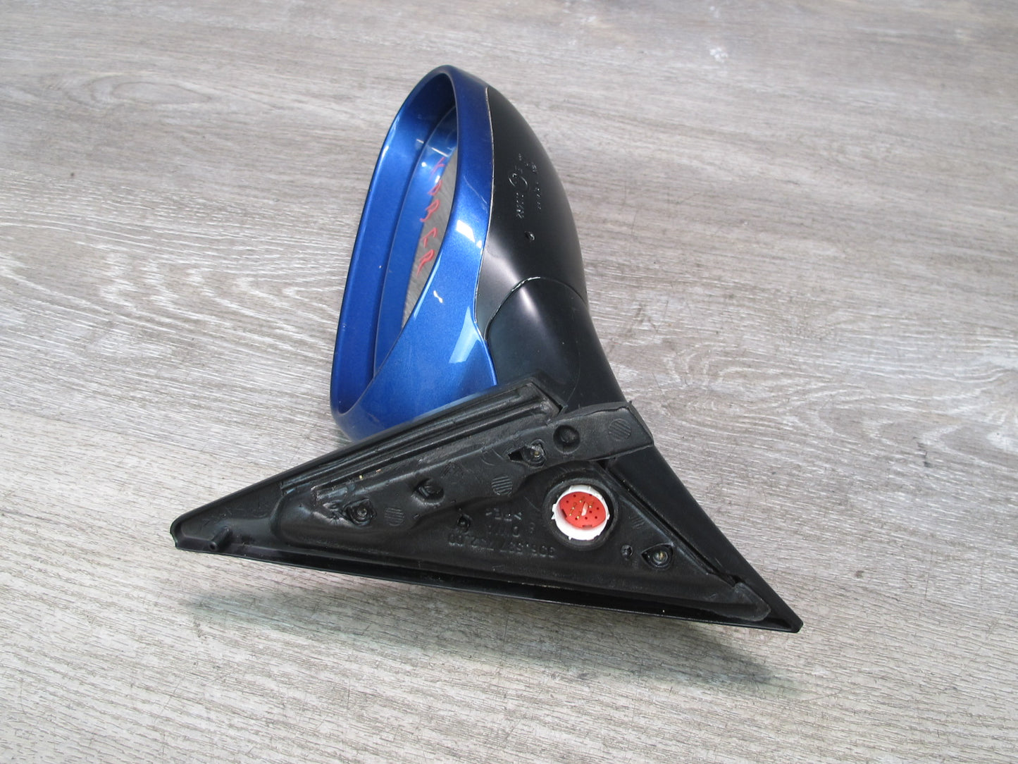 1997-2004 Porsche Boxster 986 Right Door Exterior Side View Heated Mirror Blue