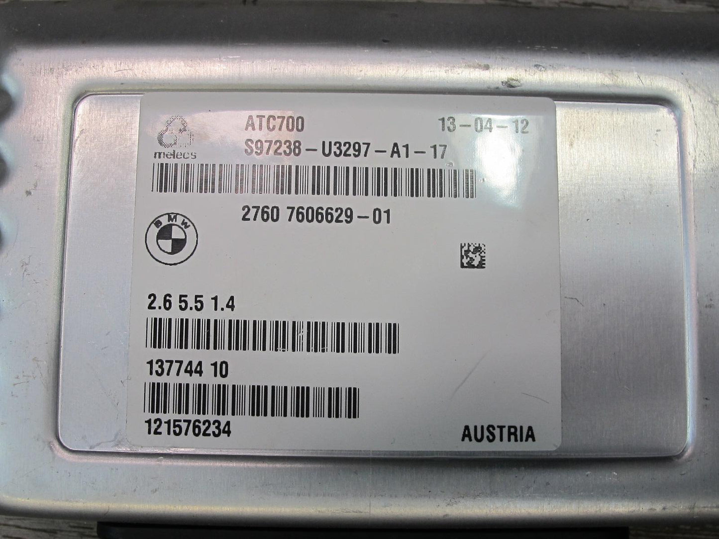2007-2013 BMW E70 E71 E72 ATC700 Transfer Case Box Control Module 7606629