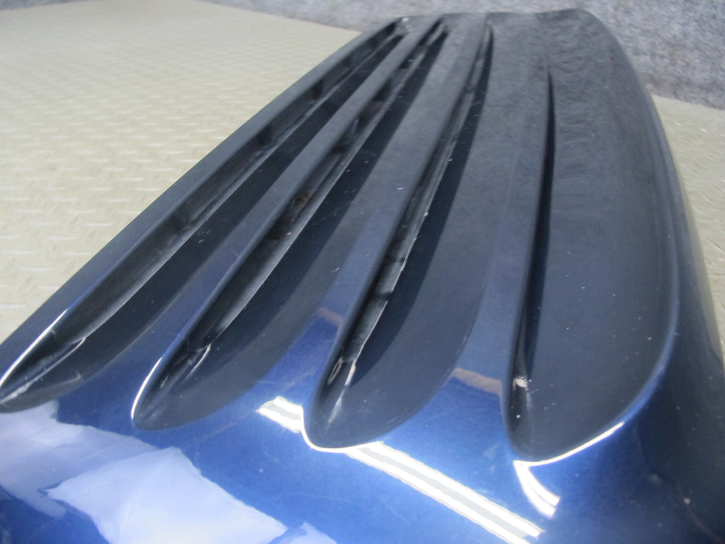 2005-2008 Porsche 911 997 Rear Engine Lid Upper Spoiler w Base & Brake Light